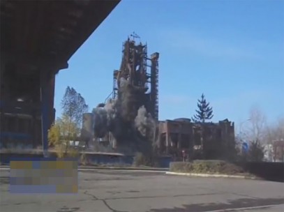 DEMOLARE pe cea mai mare platformă industrială din România DEMOLARE pe cea mai mare platformă industrială din România