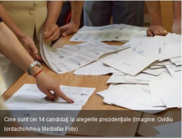 Cine sunt cei 14 candidaţi la alegerile prezidenţiale