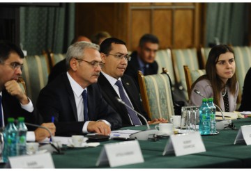 Ponta s-a întâlnit, la Palatul Victoria, cu reprezentanții Coaliției pentru Dezvoltarea României
