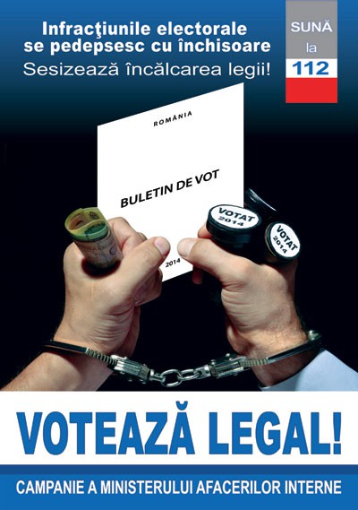 Votează legal! Votează legal!