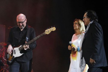 Show oferit de Al Bano și Romina Power fanilor din România, pe scena Sălii Palatului