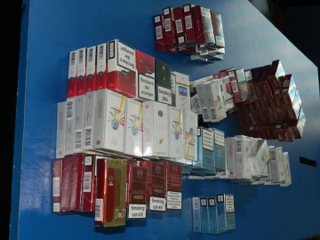 Vânzător ambulant de ţigări de contrabandă, identificat în portul Sulina