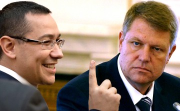 Dezbatere incendiară. Ponta vs. Iohannis despre relația președinte - premier