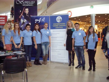 Studenţii şagunişti au participat la ediţia de toamnă a Târgului de Turism „Vacanța” Constanţa 2014