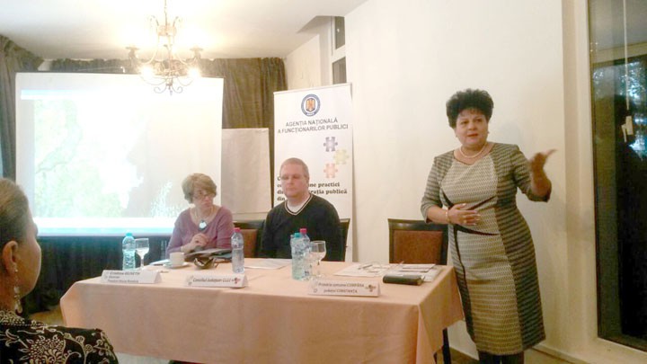Mariana Gâju e fericită: Primăria Cumpăna a câştigat o imprimantă Mariana Gâju e fericită: Primăria Cumpăna a câştigat o imprimantă