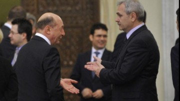 Întâlnire la Cotroceni între Băsescu şi Dragnea