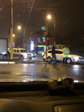 Poliţiştii rutieri au urmărit un şofer în trafic, în Constanţa