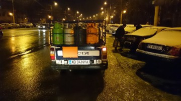 Alertă prin 112: sar butelii dintr-un autovehicul, în Constanţa