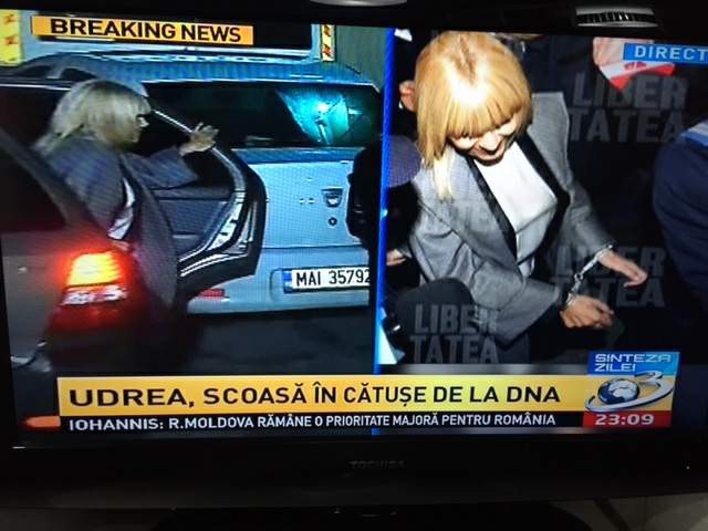 Elena Udrea, reținută pentru 24 de ore Elena Udrea, reținută pentru 24 de ore