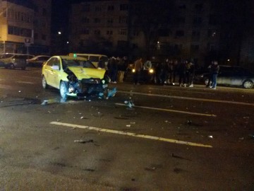 Accident în zona Dacia: şoferii s-au luat la ceartă!