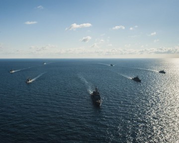 Fregata „Regina Maria”, aplicație navală în Marea Neagră