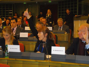 Raportul interimar al Regulamentului Monicăi Macovei pentru Biroul Procurorului European, votat la Strasbourg