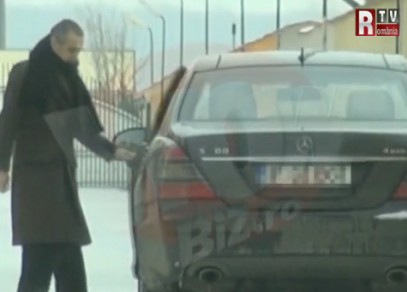 Gigi Becali a condus pe contrasens Gigi Becali a condus pe contrasens