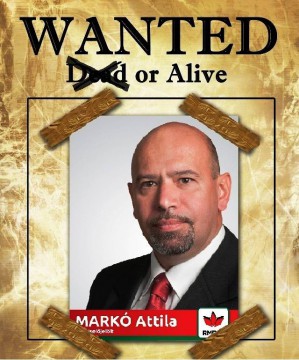 Marko Attila, dat în urmărire de un parlamentar. Îl vrea viu!