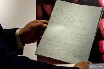 Manuscrisul original al piesei 