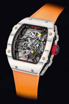 Mille a creat pentru Nadal un ceas cu carcasă din quartz ultrauşoară