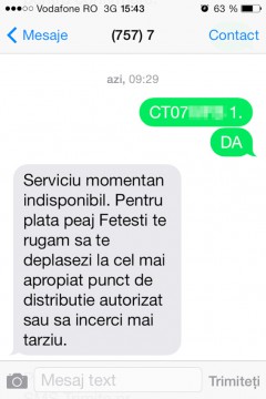 Taxa de pod la Feteşti e obligatorie, dar n-o poţi plăti fiindcă s-a blocat sistemul!