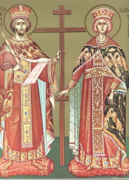 Înălţarea Domnului şi Sfinţii Constantin şi Elena, serbaţi în aceeaşi zi