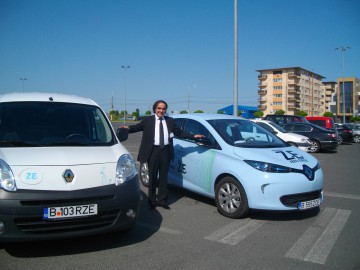 Test Drive în Constanţa: Renault ZOE, 100% electric, disponibil în România