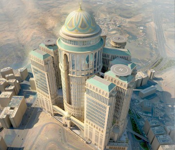 Cel mai mare hotel din lume va fi construit în Mecca