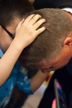 FOTOGRAFIA cu Klaus Iohannis care a făcut senzaţie pe Facebook