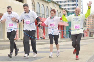 Psihologul Gemănaru, maraton pentru copiii cu dizabilităţi