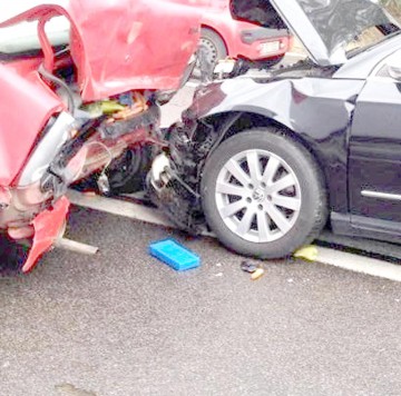 Un şofer fără permis a produs un accident la Ovidiu