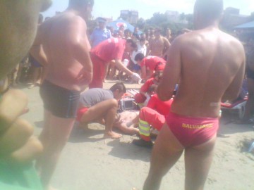 Un bărbat s-a înecat în mare, la Costineşti