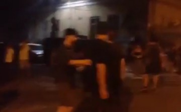 Încăierare cu Poliția în centrul Capitalei