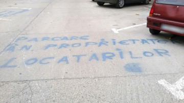 Mesaj “sugrumat” în zona Anda, cu privire la locurile de parcare