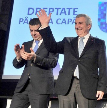 PC a fuzionat cu PLR. Constantin: Se formează a treia forţă politică a ţării
