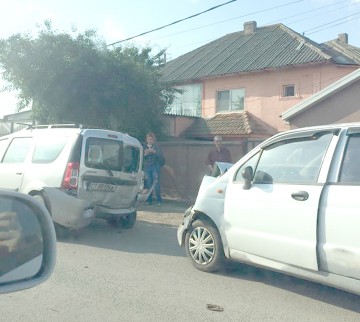 Accident rutier în lanţ la Valu lui Traian