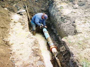 RAJA execută ample lucrări la reţeaua de apă din Agigea
