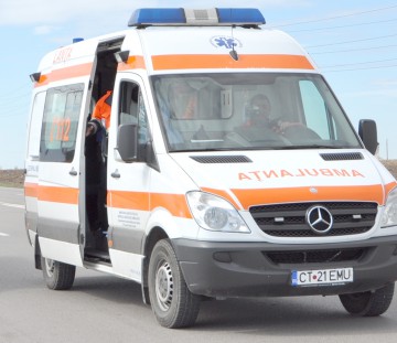 Accident pe Constantin Brătescu: o persoană a ajuns la spital!