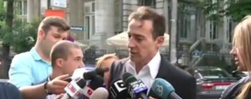 Mazăre, prima ieşire publică după eliberare