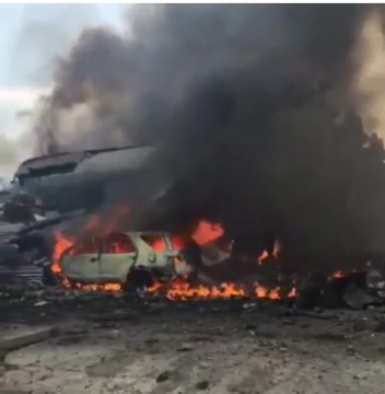 Un avion militar s-a prăbușit