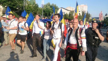Mii de oameni au cerut Unirea Basarabiei cu România! Bădrăgan, vârf de lance printre unionişti
