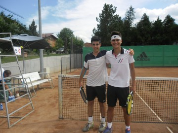 Constănţeanul Medeşan a câştigat Tenis Club Bucureşti Trophy U16 la dublu