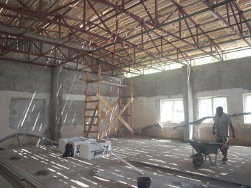 Primăria Medgidia reamenajează Sala de Sport a Liceului Tehnologic