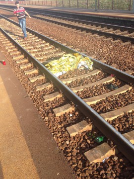 Accident feroviar: un tânăr venit să petreacă alături de prieteni în Valu, SPULBERAT de tren!