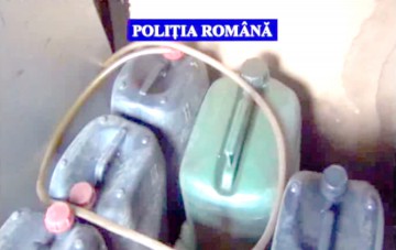 O tonă şi jumătate de motorină, confiscată la Cernavodă
