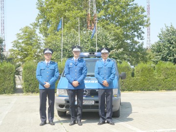 Ofiţeri de la Academia de Poliţie, încadraţi jandarmi la Constanţa