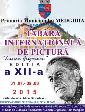 15 pictori de pe trei continente vor îmbogăţi patrimoniul cultural al Medgidiei