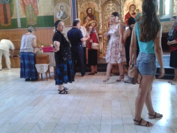 Primarul Matei şi zeci de credincioși din Năvodari au participat la praznicul Adormirii Maicii Domnului