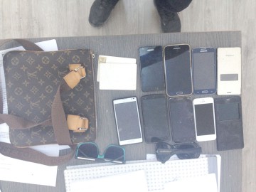 Hoţ de telefoane, prins de jandarmi la Vama Veche