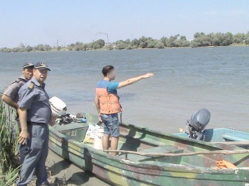 Doi ucraineni, reţinuţi de poliţiştii de frontieră în zona Chilia