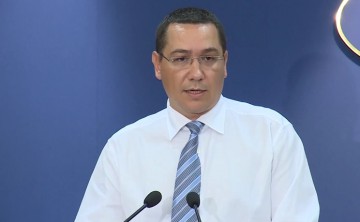 Ponta: ”Eu mi-am făcut datoria, am pus pe masa partidelor un cod foarte bun”