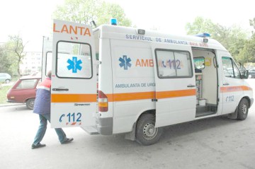 Persoană rănită în urma unui accident rutier