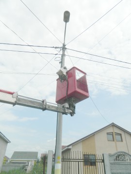 Primăria Constanţa cheltuie 4 milioane de euro pentru reabilitarea iluminatului public