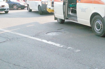 Tânără din Năvodari, accidentată la intersecţia cu DJ 228